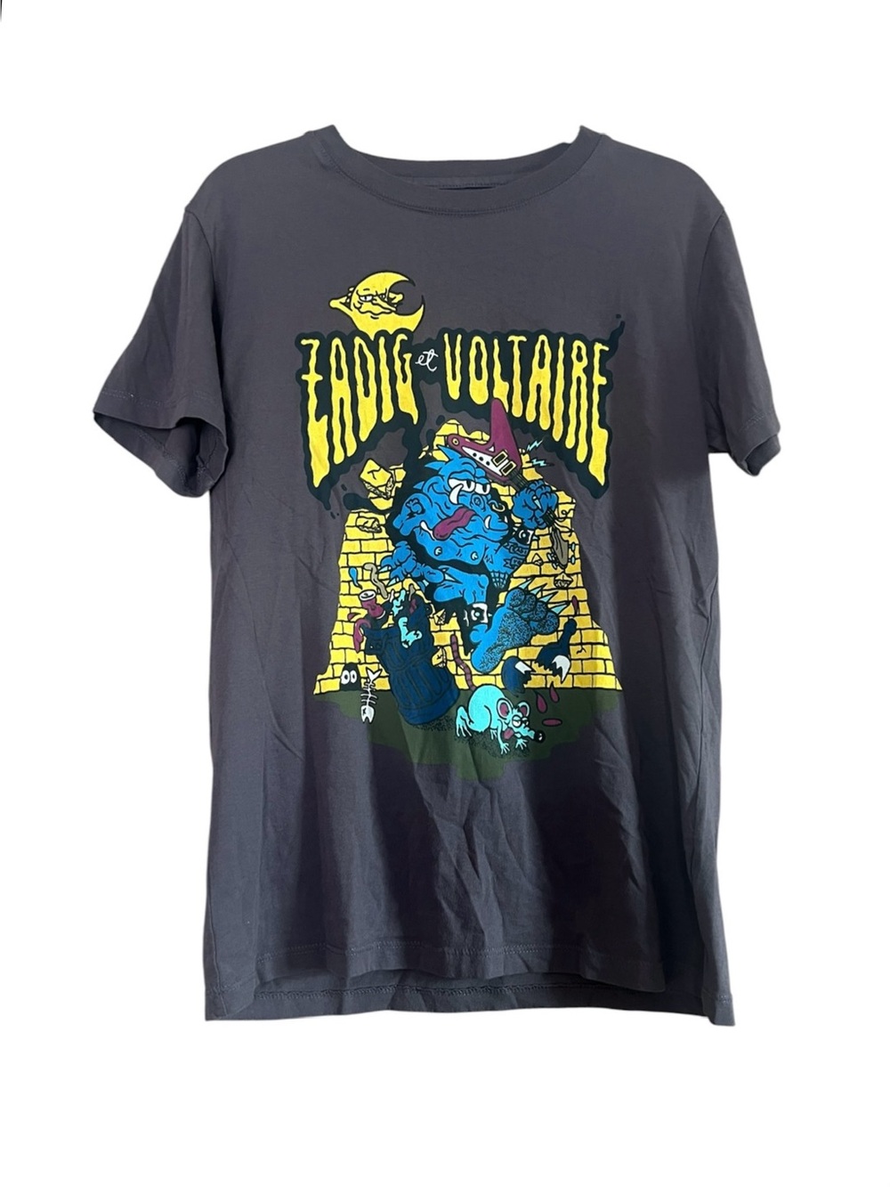 Zadig & Voltaire - Dark grey graphic t-shirt